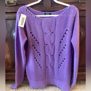 NWT Purple Sweater from Argentina